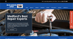 Desktop Screenshot of millerautocare.com